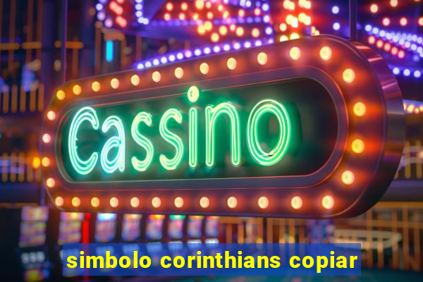 simbolo corinthians copiar